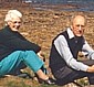 photo by Marlies Wolf of Dick and Winifred at Barns Ness