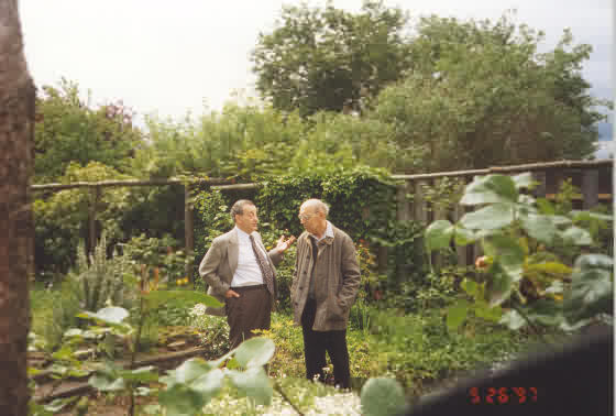 Emil and Dick, May 1997, by Marlies Wolf