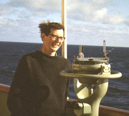 Jim Jameson homeward bound, in the Weddell Sea, 1968